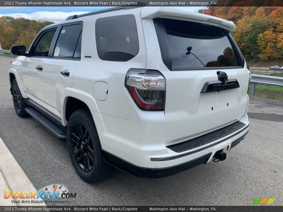 2021 Toyota 4Runner Nightshade 4x4 Blizzard White Pearl / Black/Graphite Photo #2