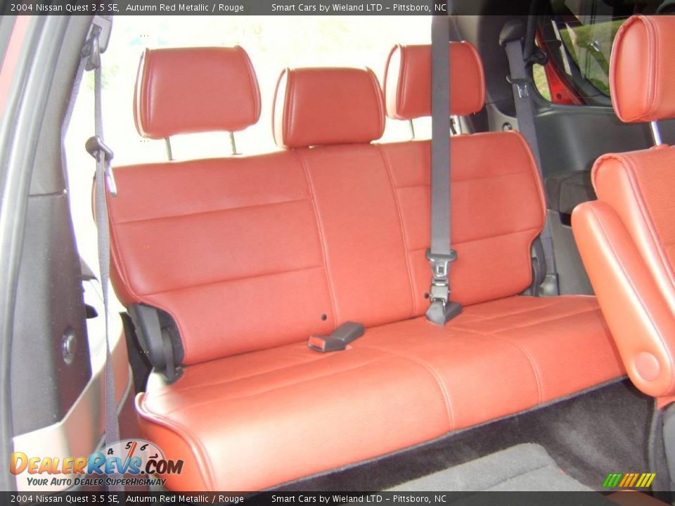 2004 Nissan Quest 3.5 SE Autumn Red Metallic / Rouge Photo #16