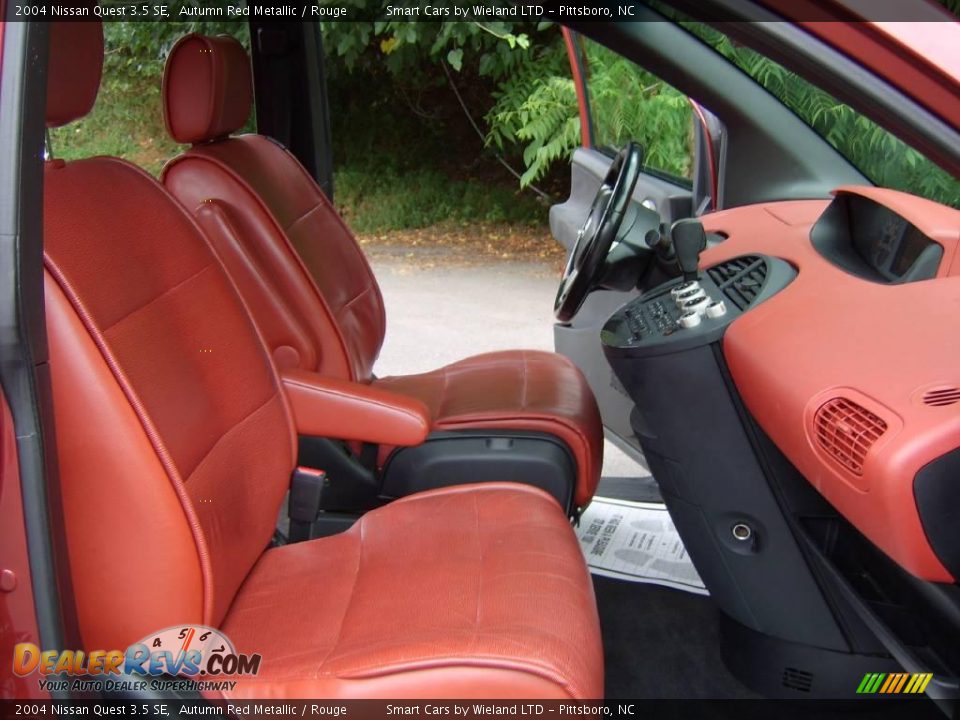 2004 Nissan Quest 3.5 SE Autumn Red Metallic / Rouge Photo #17