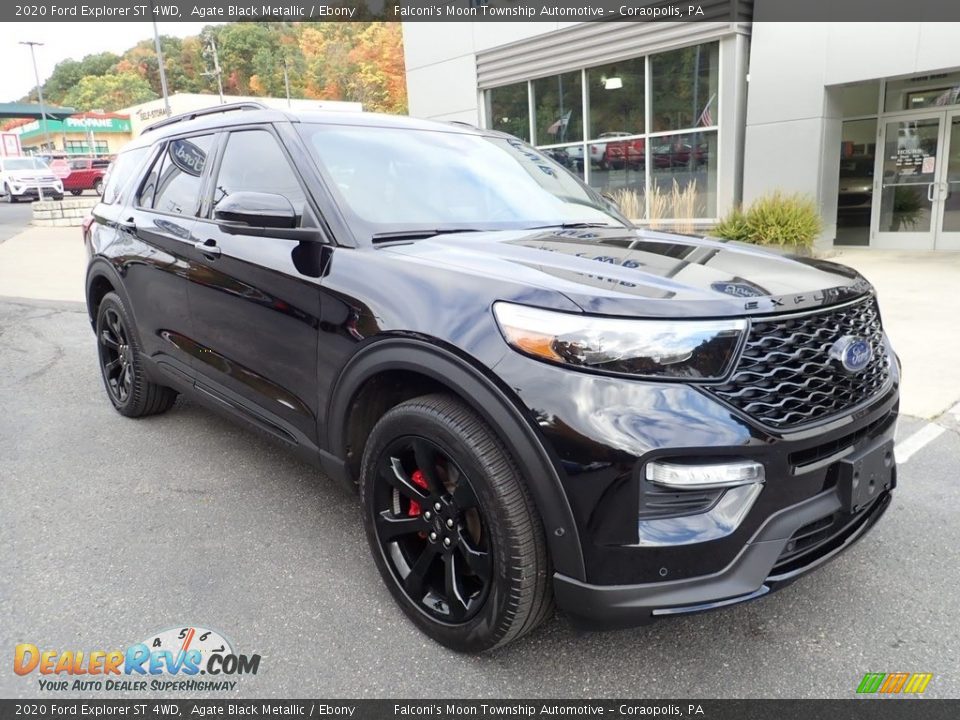 Front 3/4 View of 2020 Ford Explorer ST 4WD Photo #9