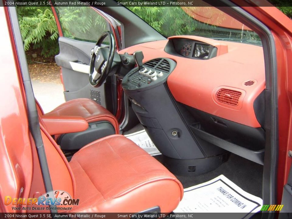 2004 Nissan Quest 3.5 SE Autumn Red Metallic / Rouge Photo #18