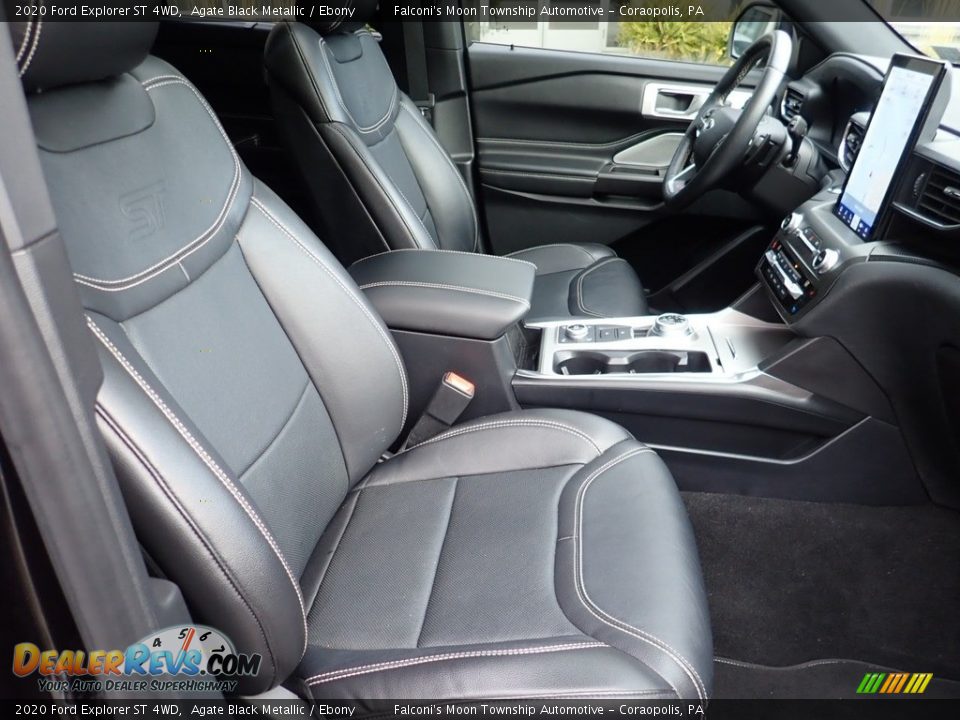 Front Seat of 2020 Ford Explorer ST 4WD Photo #11