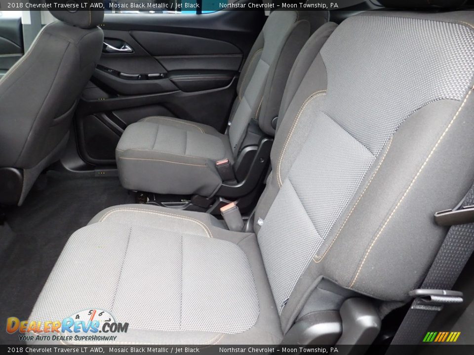 2018 Chevrolet Traverse LT AWD Mosaic Black Metallic / Jet Black Photo #21