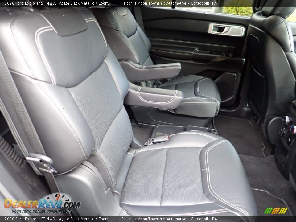 Rear Seat of 2020 Ford Explorer ST 4WD Photo #14