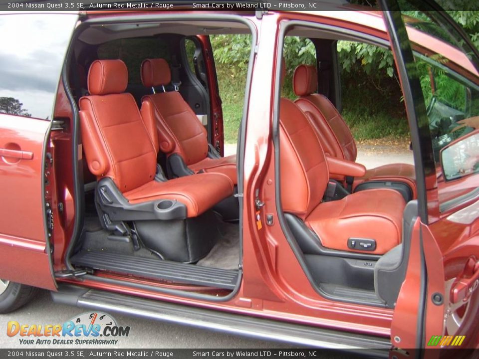 2004 Nissan Quest 3.5 SE Autumn Red Metallic / Rouge Photo #19