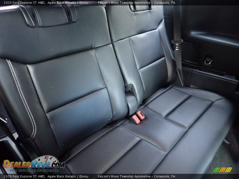 2020 Ford Explorer ST 4WD Agate Black Metallic / Ebony Photo #15