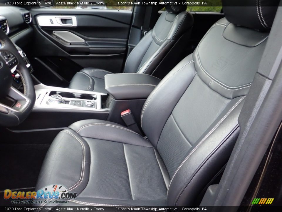 Front Seat of 2020 Ford Explorer ST 4WD Photo #16