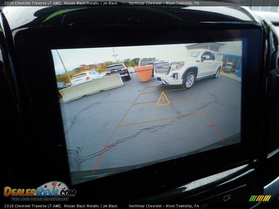 2018 Chevrolet Traverse LT AWD Mosaic Black Metallic / Jet Black Photo #30