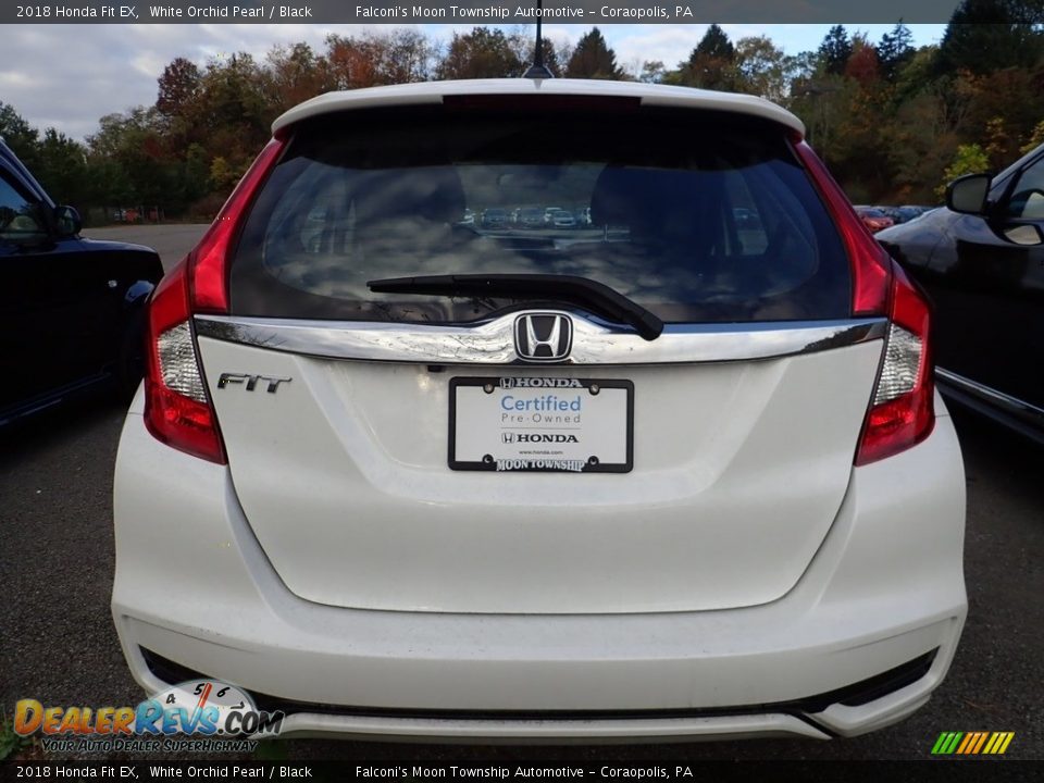 2018 Honda Fit EX White Orchid Pearl / Black Photo #3