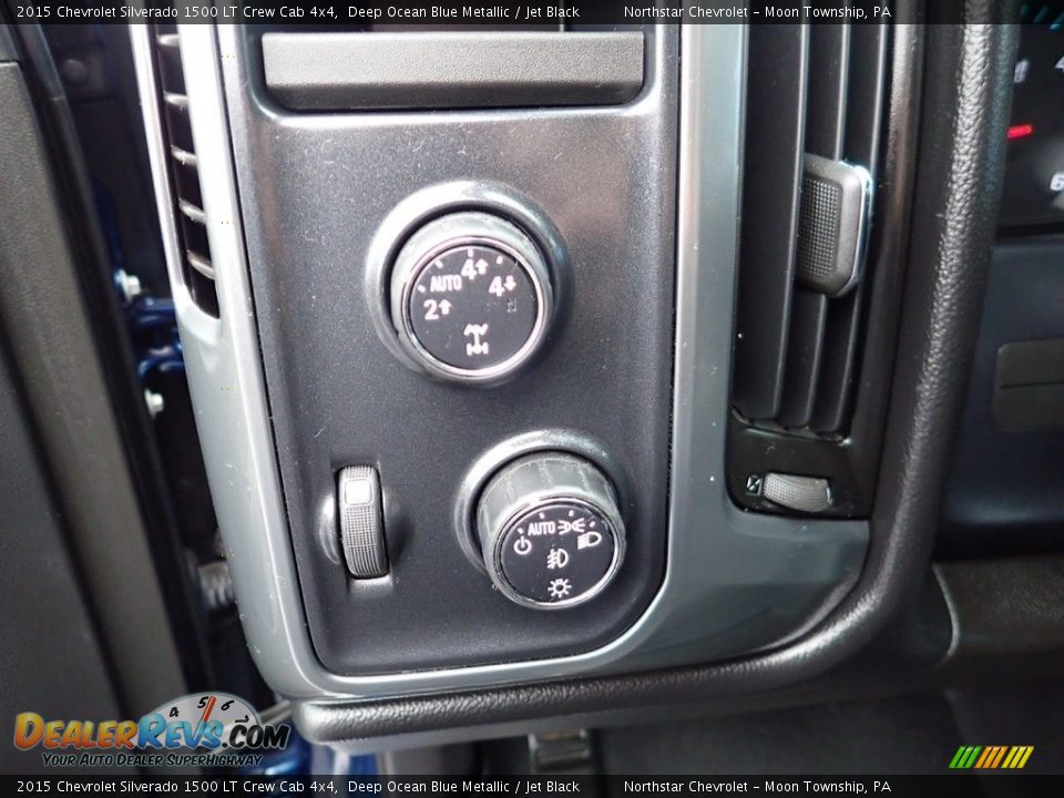 2015 Chevrolet Silverado 1500 LT Crew Cab 4x4 Deep Ocean Blue Metallic / Jet Black Photo #25