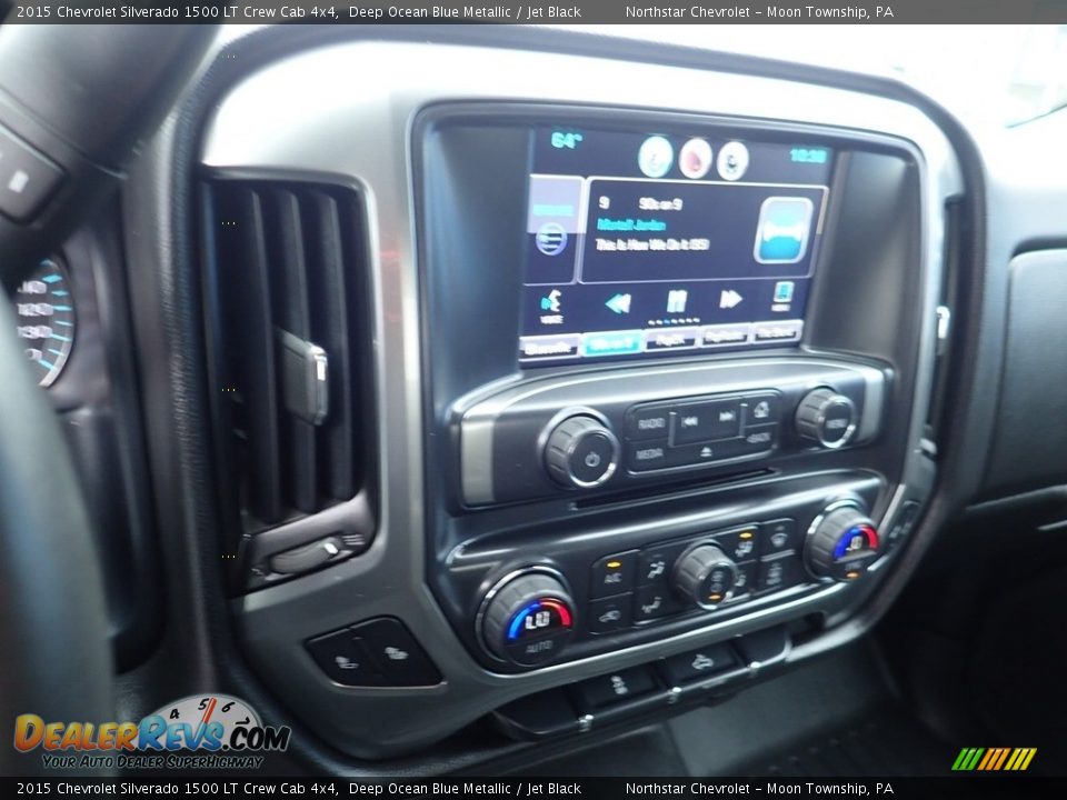 2015 Chevrolet Silverado 1500 LT Crew Cab 4x4 Deep Ocean Blue Metallic / Jet Black Photo #27