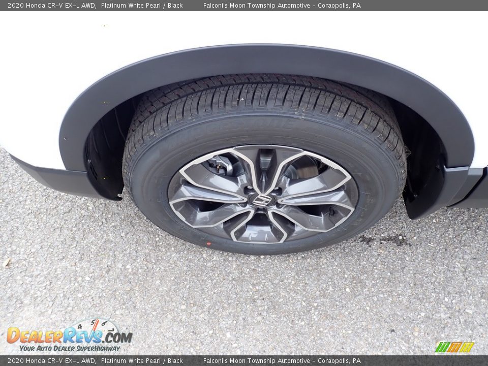 2020 Honda CR-V EX-L AWD Platinum White Pearl / Black Photo #2