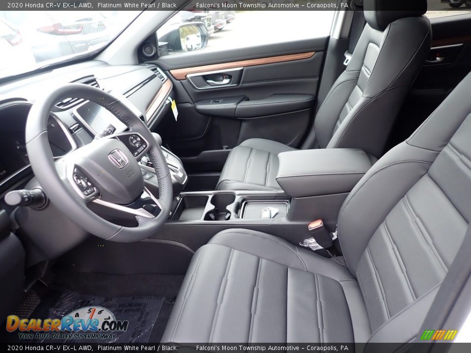 2020 Honda CR-V EX-L AWD Platinum White Pearl / Black Photo #8