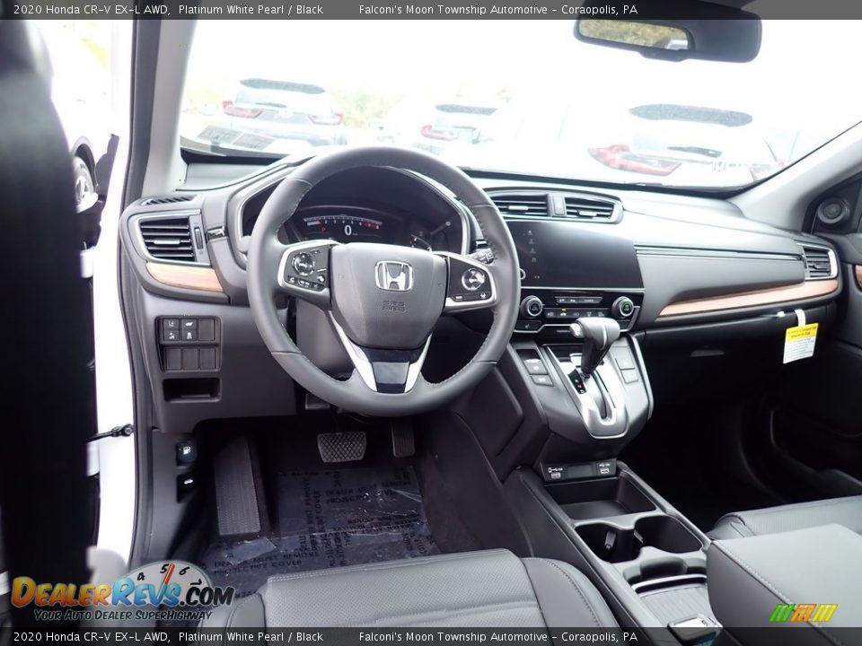 2020 Honda CR-V EX-L AWD Platinum White Pearl / Black Photo #10