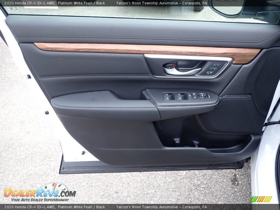 2020 Honda CR-V EX-L AWD Platinum White Pearl / Black Photo #11