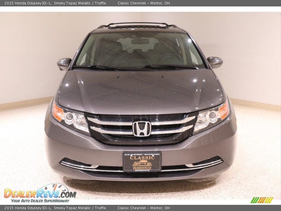 2015 Honda Odyssey EX-L Smoky Topaz Metallic / Truffle Photo #2