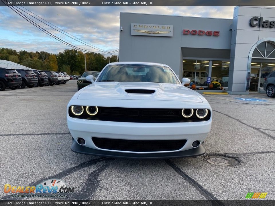 2020 Dodge Challenger R/T White Knuckle / Black Photo #7