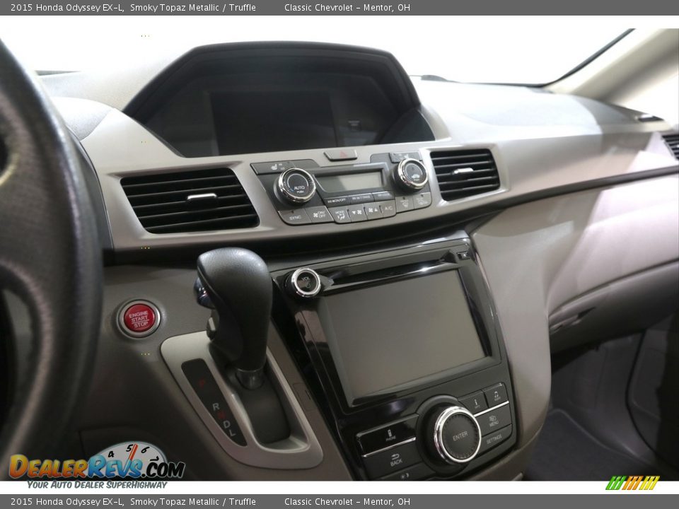 2015 Honda Odyssey EX-L Smoky Topaz Metallic / Truffle Photo #9