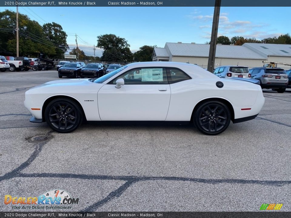 2020 Dodge Challenger R/T White Knuckle / Black Photo #8