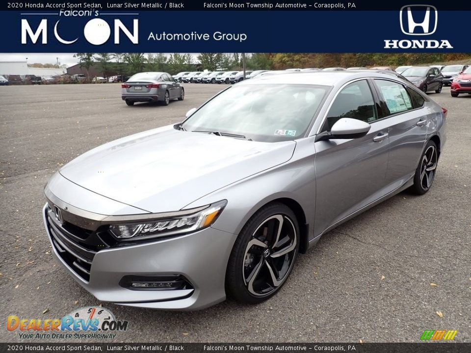 2020 Honda Accord Sport Sedan Lunar Silver Metallic / Black Photo #1