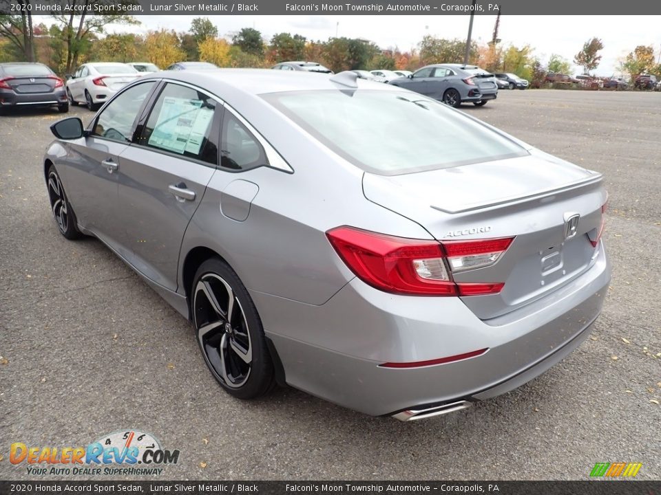 2020 Honda Accord Sport Sedan Lunar Silver Metallic / Black Photo #3