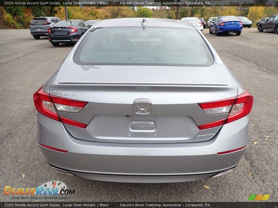 2020 Honda Accord Sport Sedan Lunar Silver Metallic / Black Photo #4