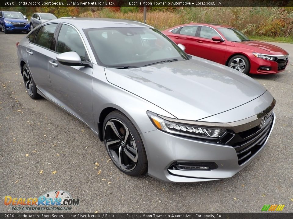 2020 Honda Accord Sport Sedan Lunar Silver Metallic / Black Photo #6