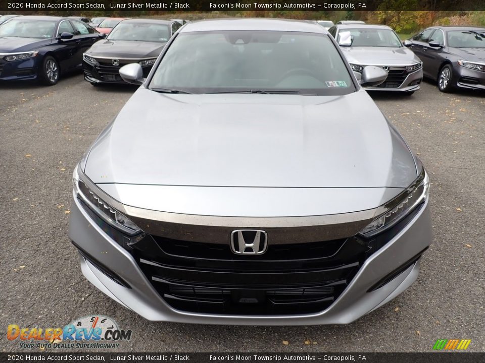 2020 Honda Accord Sport Sedan Lunar Silver Metallic / Black Photo #7