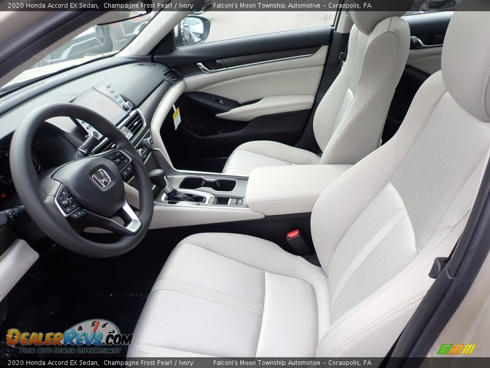 Front Seat of 2020 Honda Accord EX Sedan Photo #8