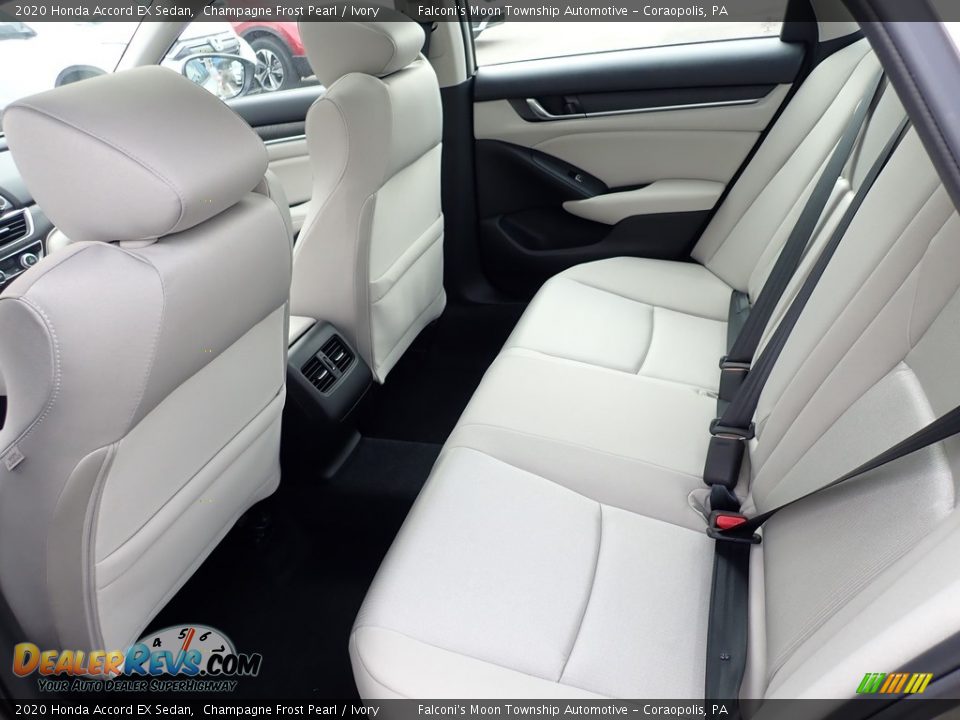 Rear Seat of 2020 Honda Accord EX Sedan Photo #9