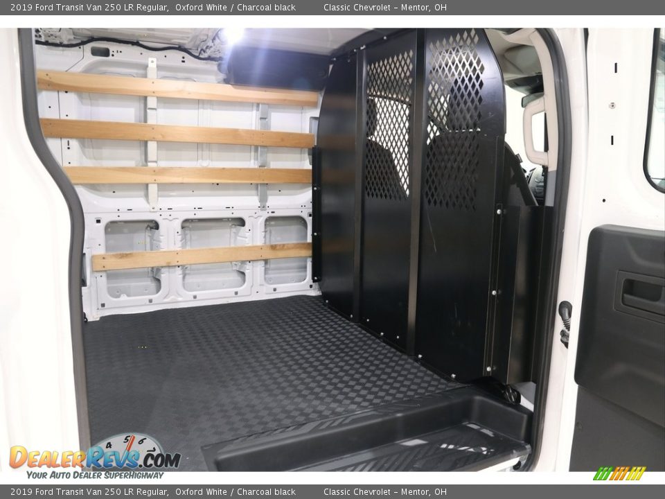 2019 Ford Transit Van 250 LR Regular Oxford White / Charcoal black Photo #14
