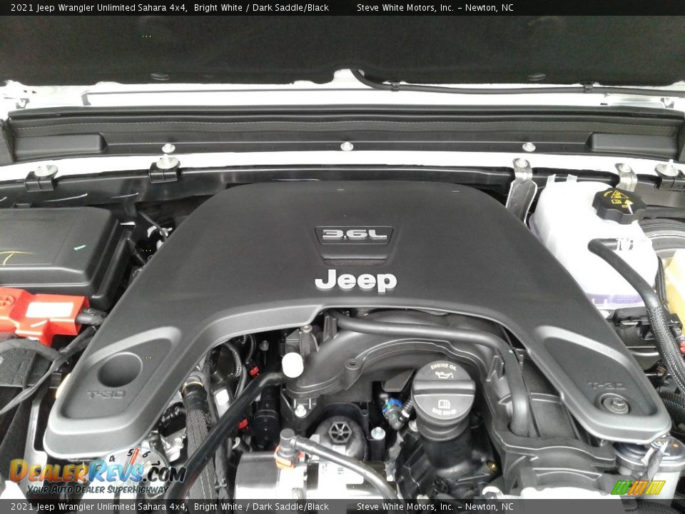 2021 Jeep Wrangler Unlimited Sahara 4x4 3.6 Liter DOHC 24-Valve VVT V6 Engine Photo #9