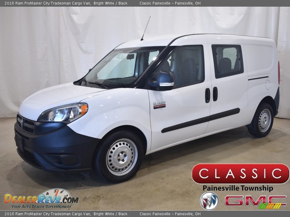 2016 Ram ProMaster City Tradesman Cargo Van Bright White / Black Photo #1