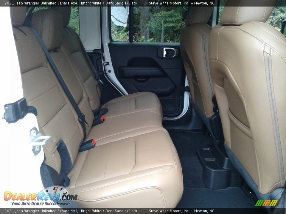 Rear Seat of 2021 Jeep Wrangler Unlimited Sahara 4x4 Photo #16