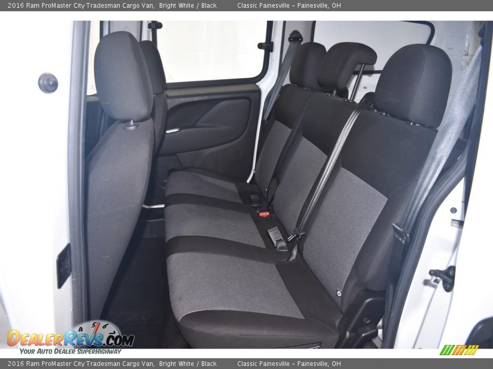 2016 Ram ProMaster City Tradesman Cargo Van Bright White / Black Photo #8