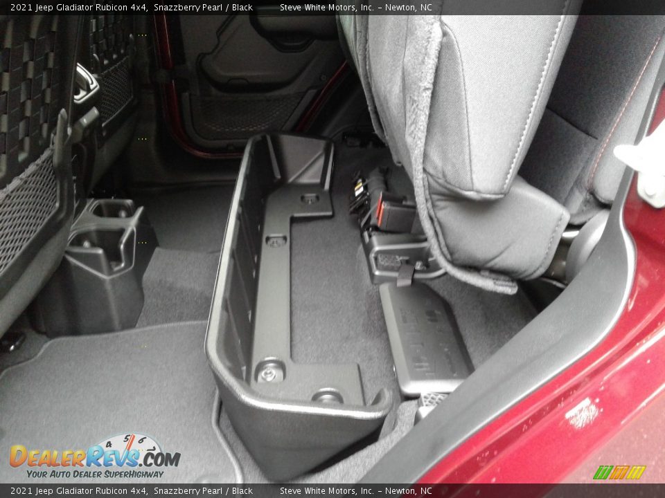 Rear Seat of 2021 Jeep Gladiator Rubicon 4x4 Photo #14