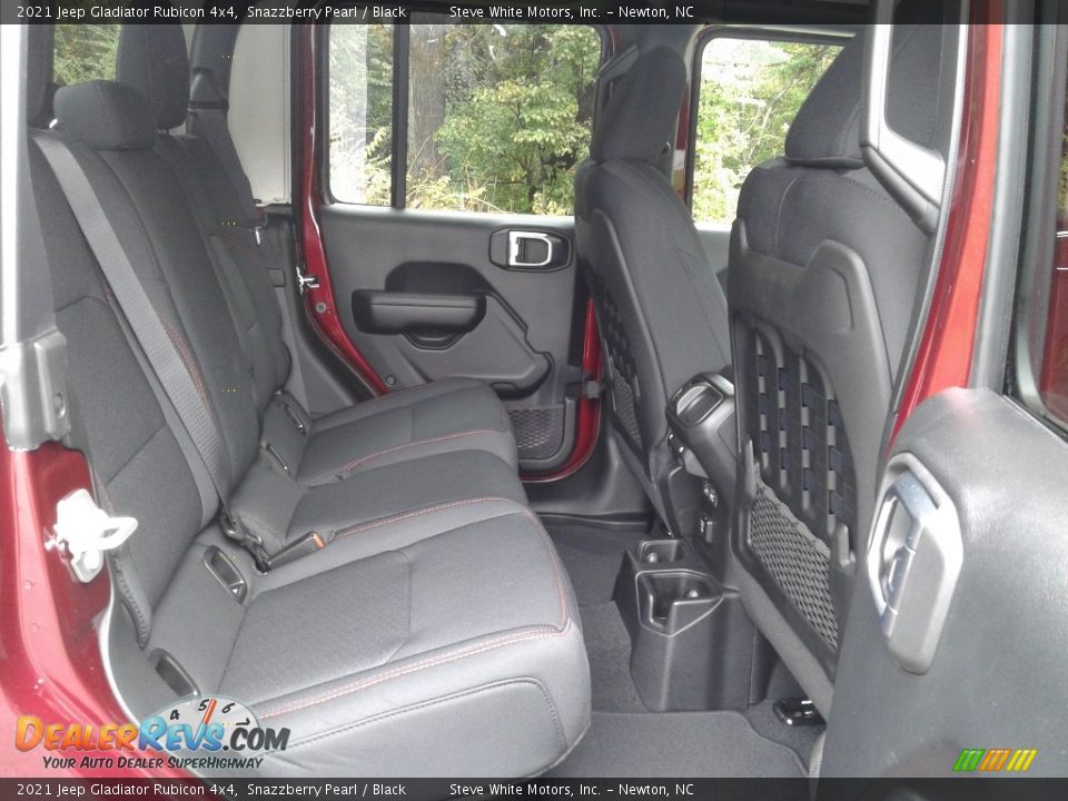 Rear Seat of 2021 Jeep Gladiator Rubicon 4x4 Photo #16