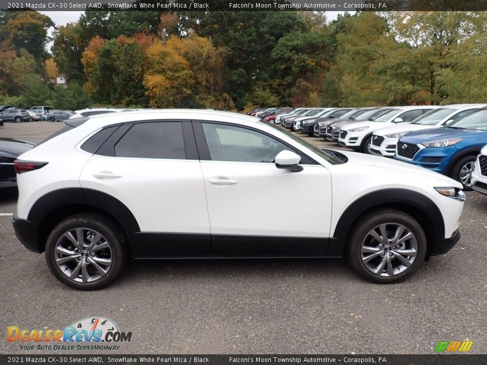 2021 Mazda CX-30 Select AWD Snowflake White Pearl Mica / Black Photo #1