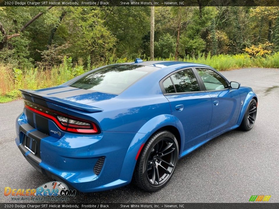 2020 Dodge Charger SRT Hellcat Widebody Frostbite / Black Photo #6