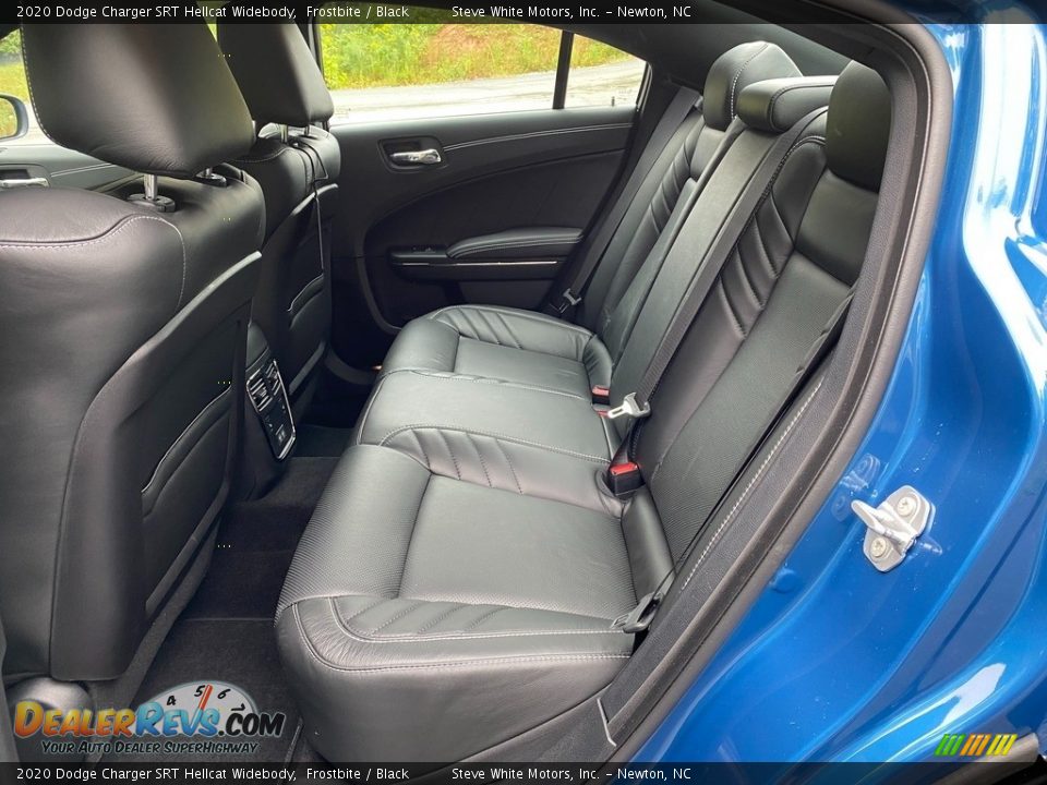 Rear Seat of 2020 Dodge Charger SRT Hellcat Widebody Photo #14