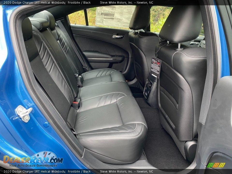 Rear Seat of 2020 Dodge Charger SRT Hellcat Widebody Photo #17