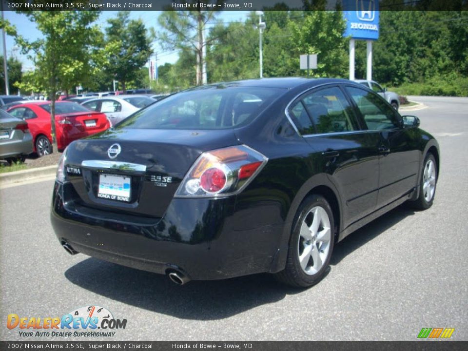 2007 Nissan altima black #8