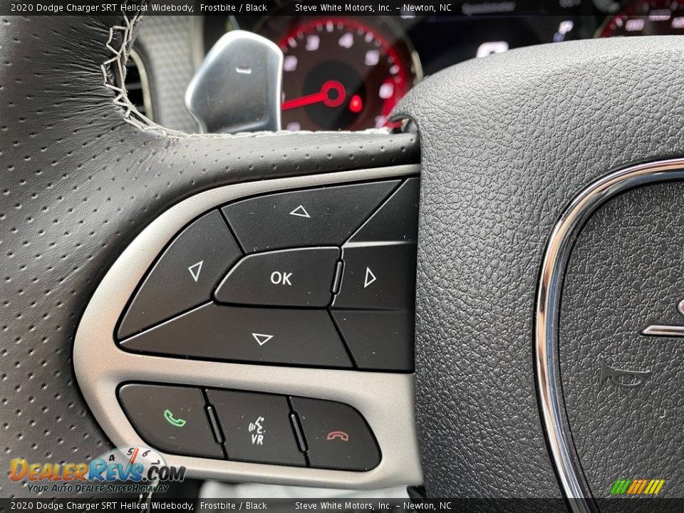 2020 Dodge Charger SRT Hellcat Widebody Steering Wheel Photo #21