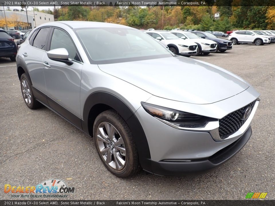 Front 3/4 View of 2021 Mazda CX-30 Select AWD Photo #3