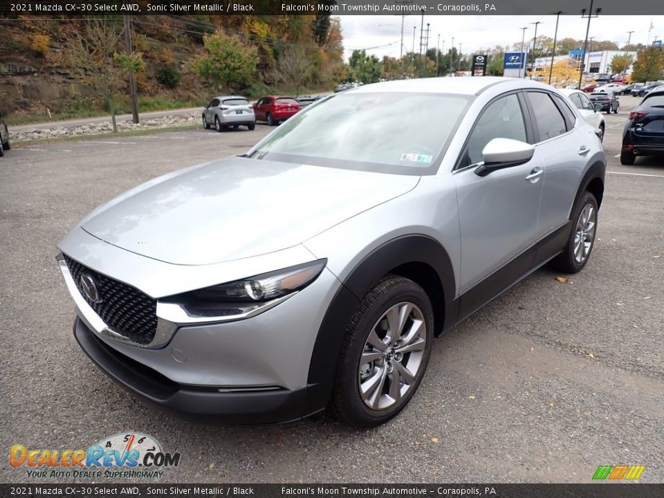 Sonic Silver Metallic 2021 Mazda CX-30 Select AWD Photo #5