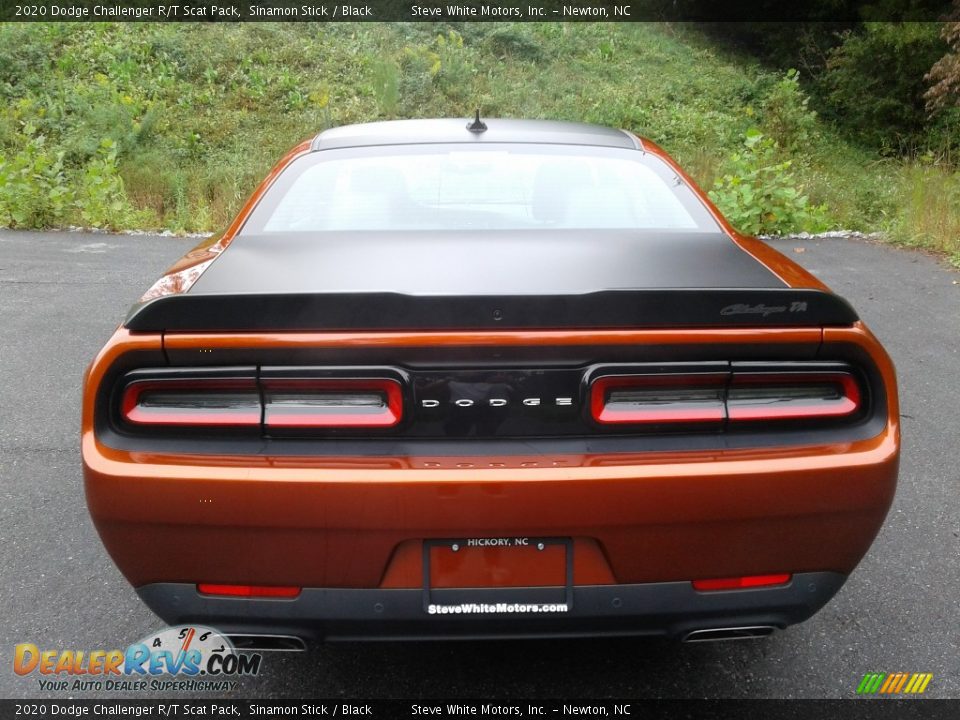 2020 Dodge Challenger R/T Scat Pack Sinamon Stick / Black Photo #7