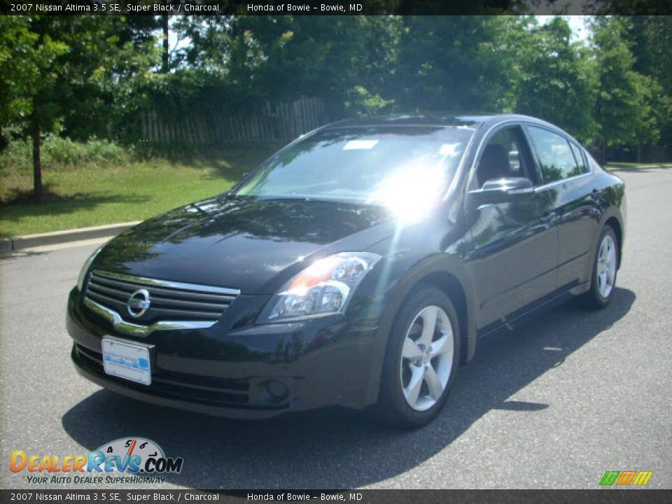 2007 Nissan altima se black #1