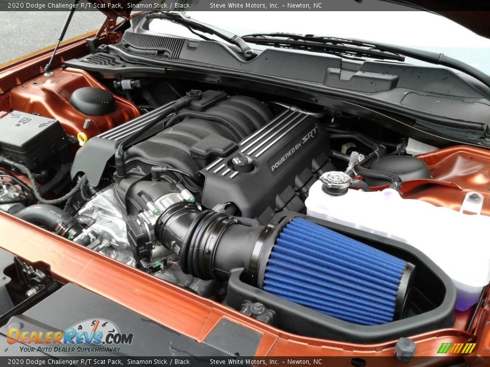 2020 Dodge Challenger R/T Scat Pack 392 SRT 6.4 Liter HEMI OHV 16-Valve VVT MDS V8 Engine Photo #9