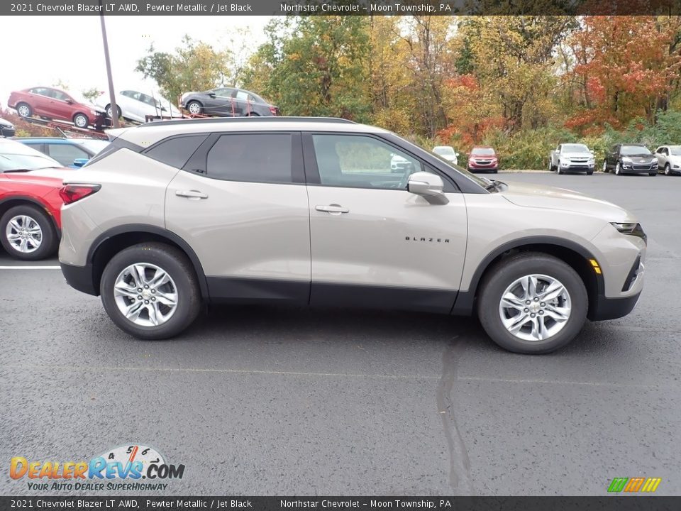 Pewter Metallic 2021 Chevrolet Blazer LT AWD Photo #7