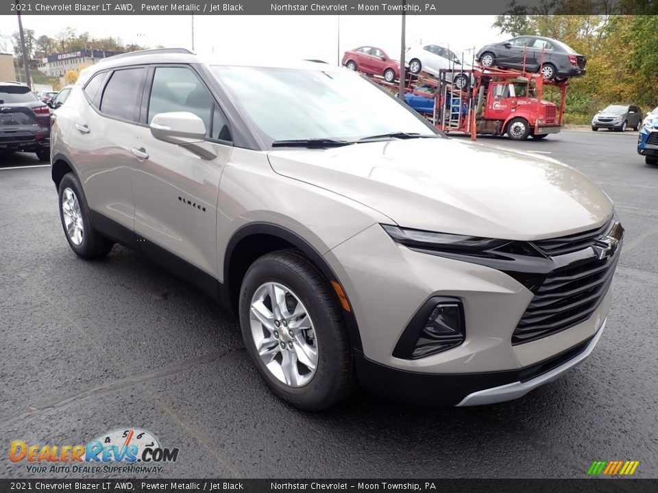 Pewter Metallic 2021 Chevrolet Blazer LT AWD Photo #8